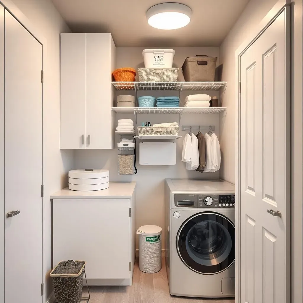 Vertical Storage Hacks for Small Laundry Rooms
