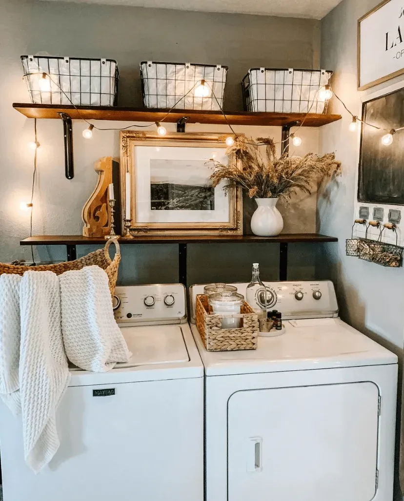 Vertical Thinking: Shelving and Wall Solutions for Tiny Laundry Rooms
