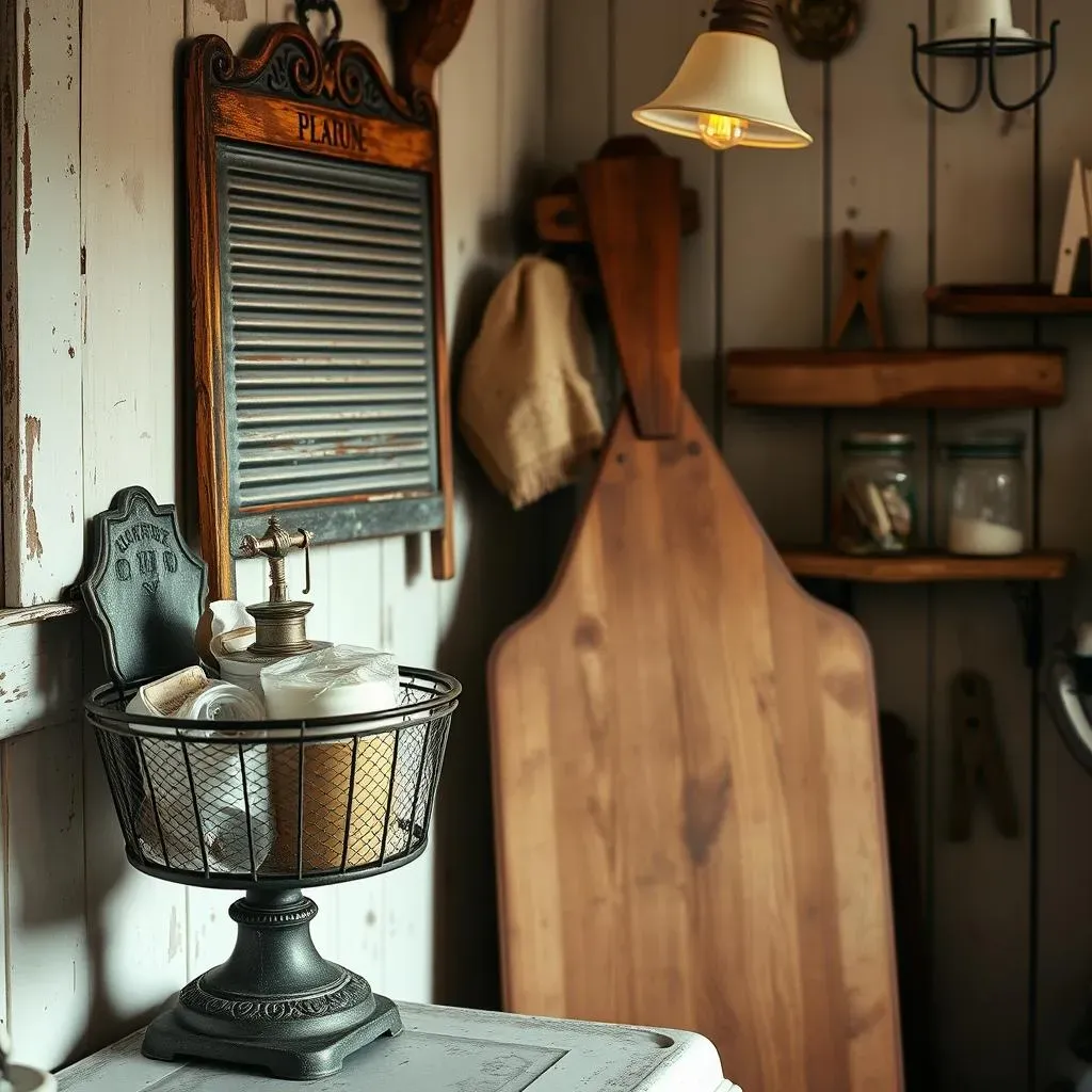 Vintage Finds: Decorating Your Laundry Room with Antiques