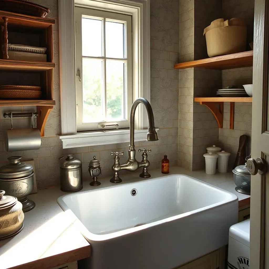 Discover Vintage Laundry Room Sink