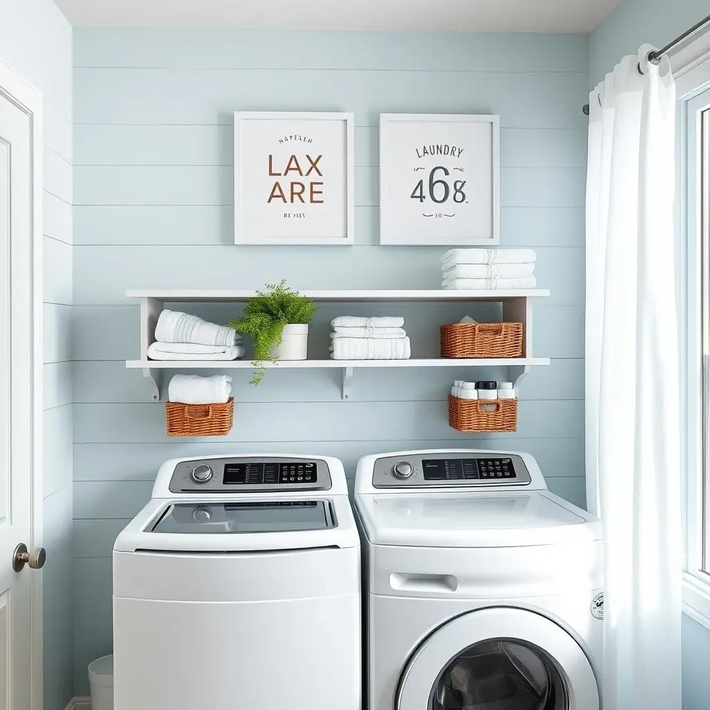 Unlock Clever wall ideas for laundry room updates