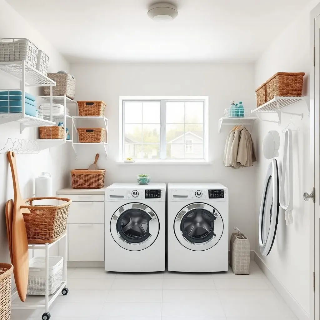 Ultimate Wall-mounted Laundry Room Storage