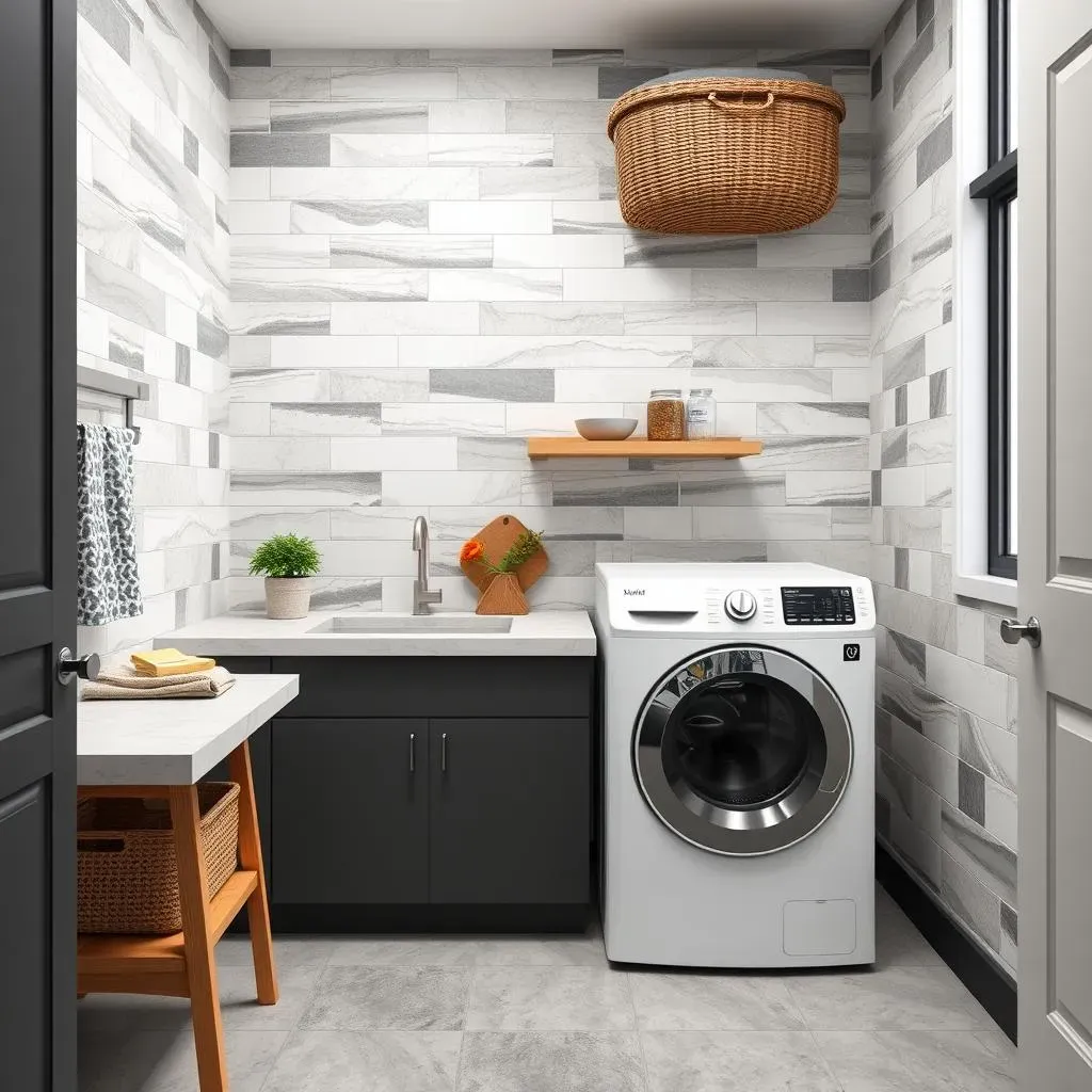 Practical wall tile ideas for laundry room durability tips