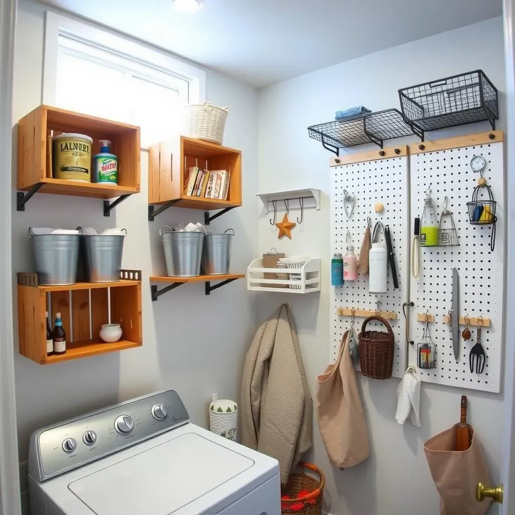 WalletFriendly Wins: DIY and Budget Laundry Room Wall Storage Ideas