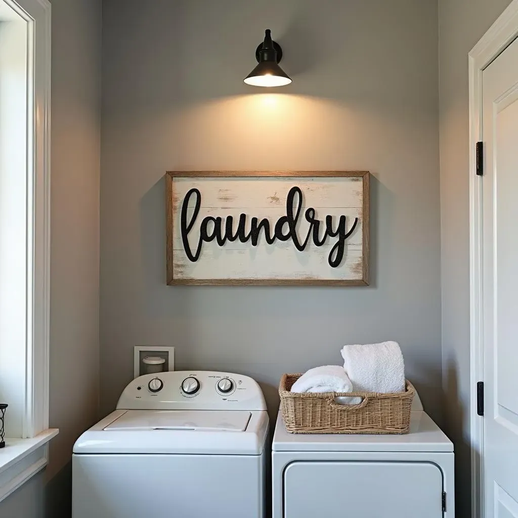 Where to Find the Perfect Small Laundry Room Signs