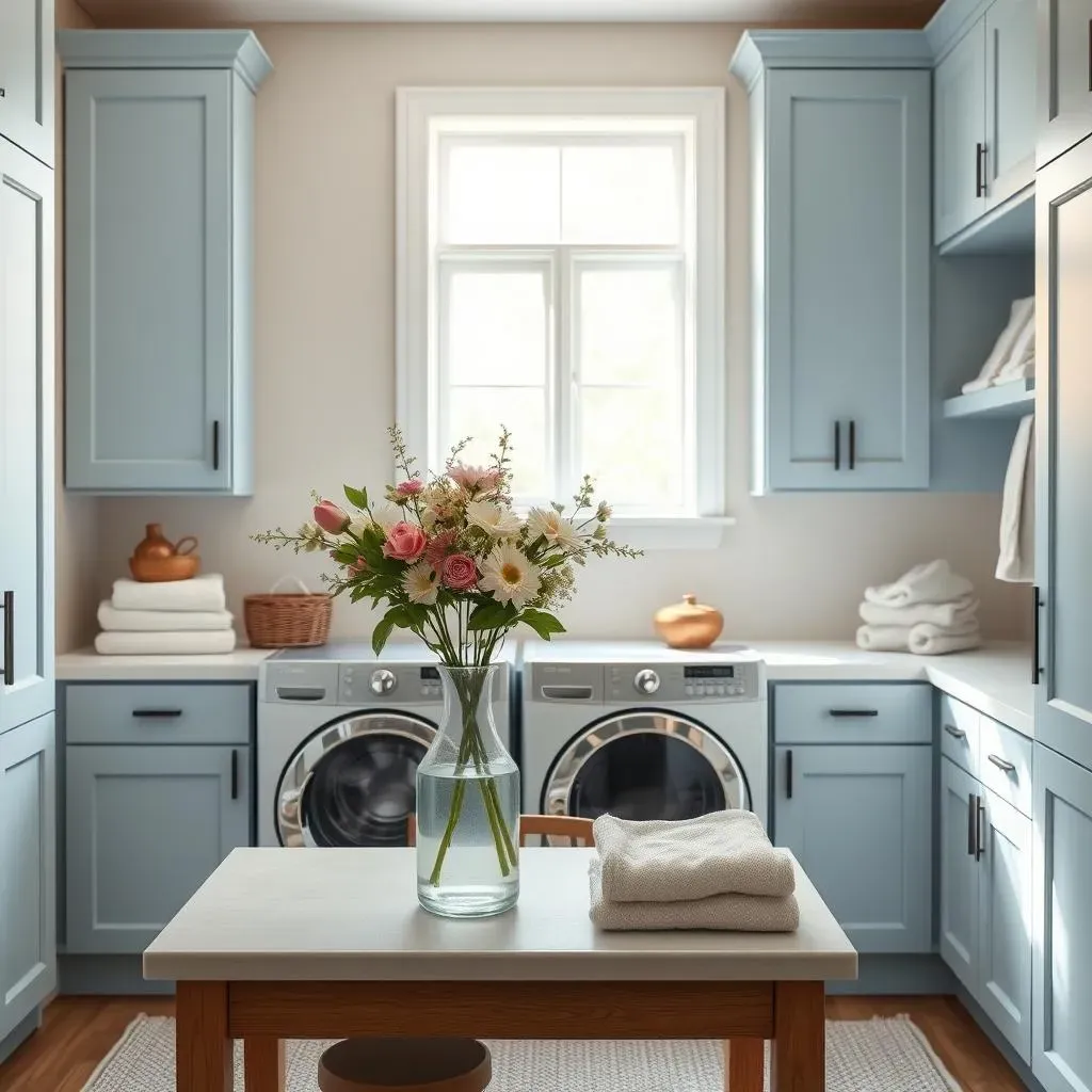 Why Blue Cabinets are a GameChanger for Your Laundry Room