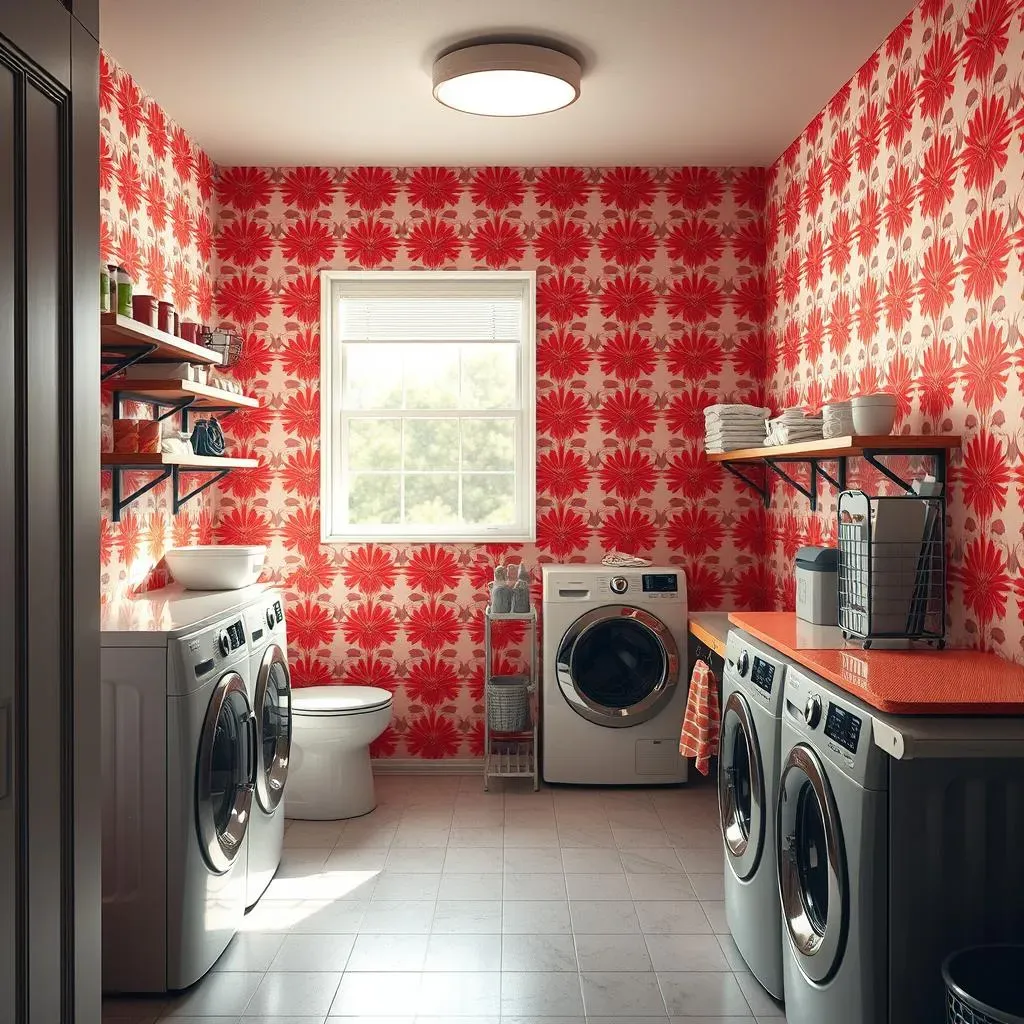Why Bother with Wallpaper in Your Laundry Room?