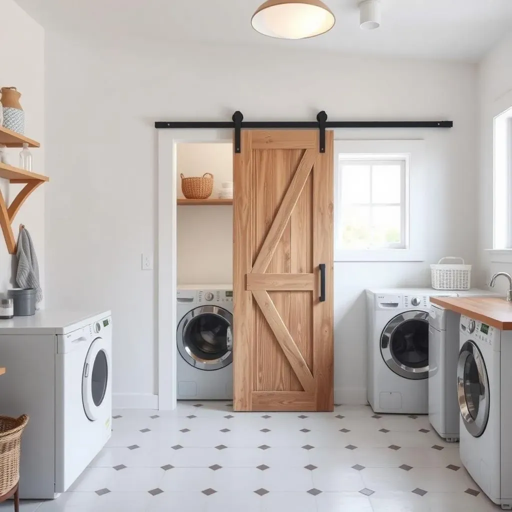 Why Choose Barn Doors for Your Laundry Room?