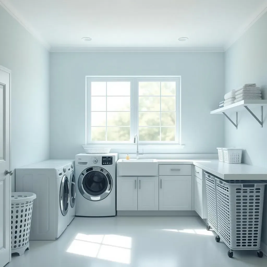 Why Choose Light Blue for Your Laundry Room?