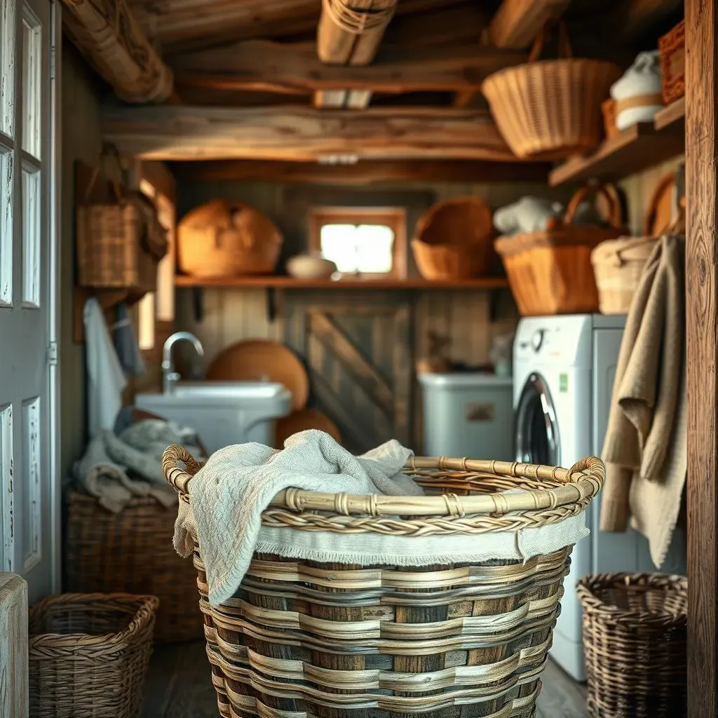 Why Choose Rustic Laundry Room Baskets?