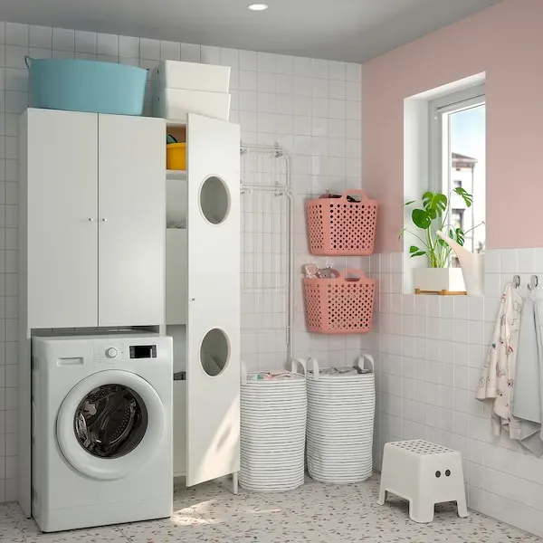 Why IKEA Excels for Space Saving Small Laundry Room Ideas
