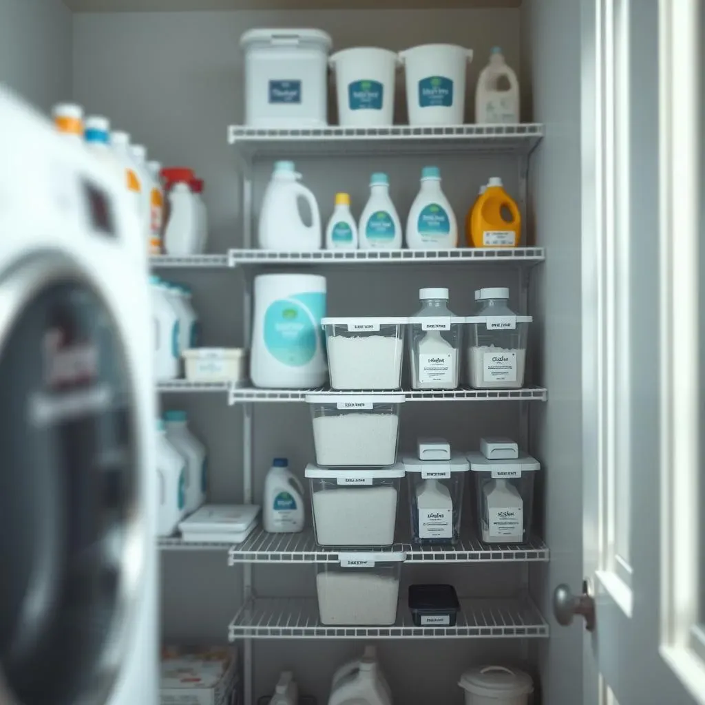 Why Rethink Your Laundry Detergent Storage? More Than Just Tidiness