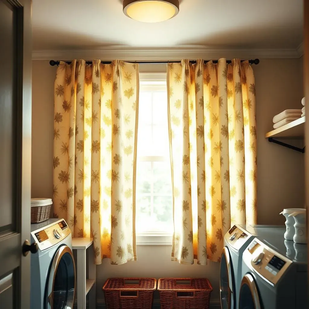 Why Small Laundry Room Curtains Matter