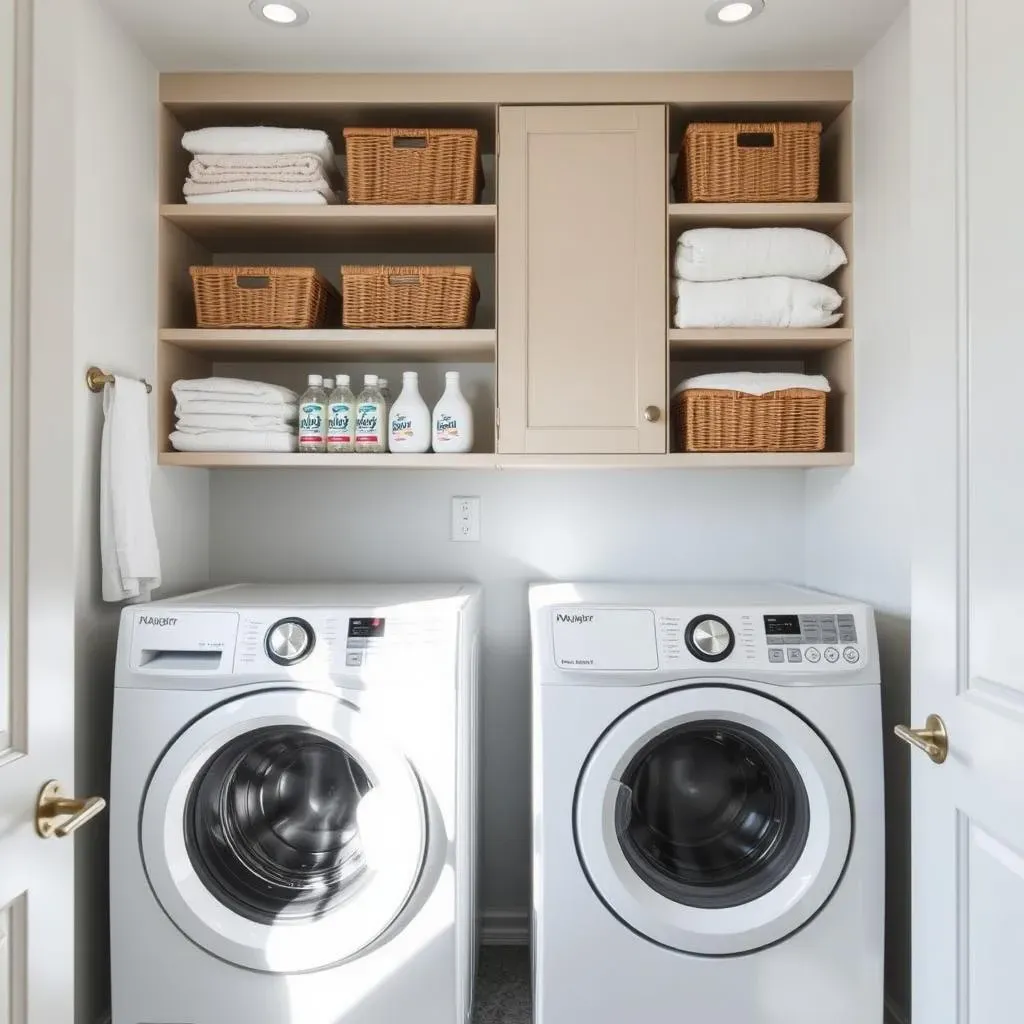 Why Your Laundry Room Needs Wall Storage, Like, Yesterday